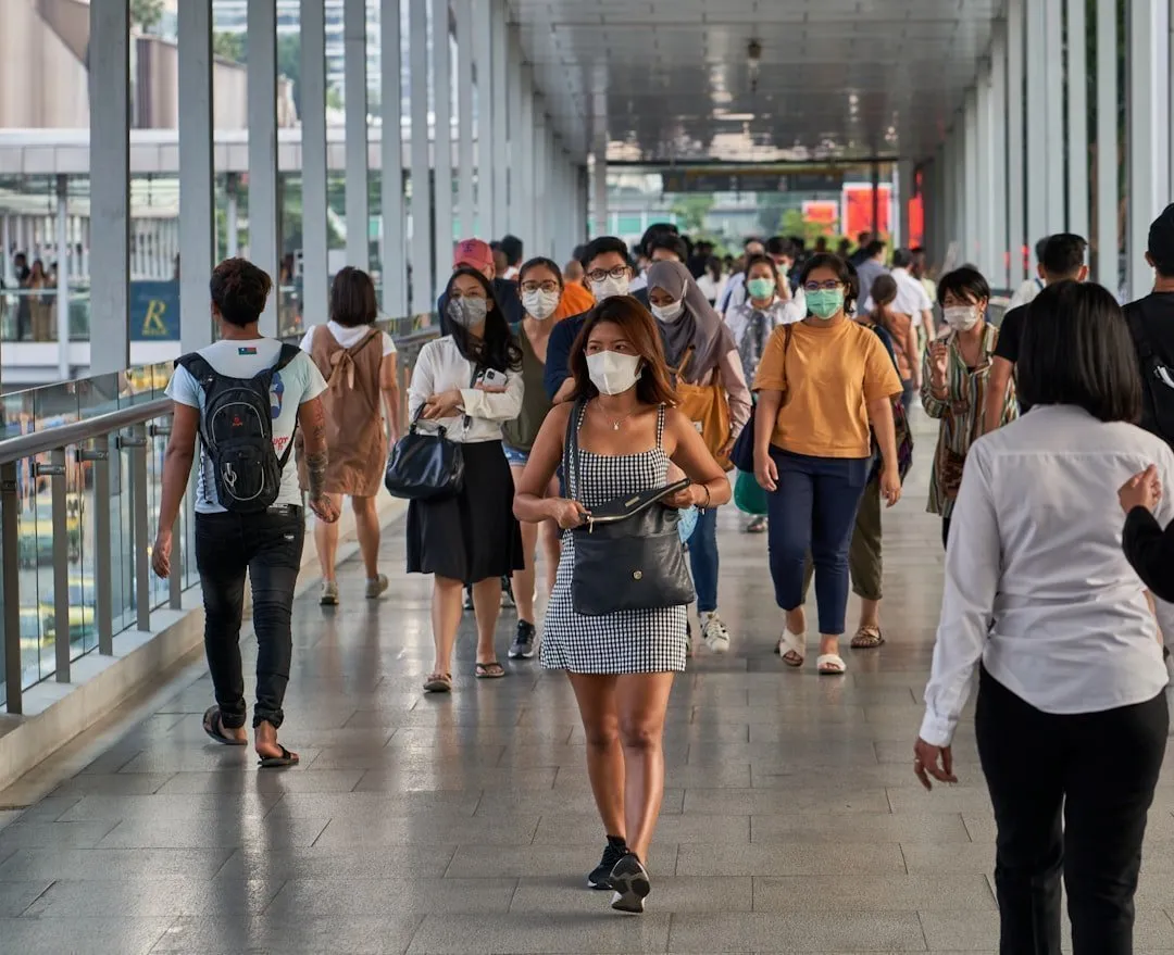 Photo Pollution mask