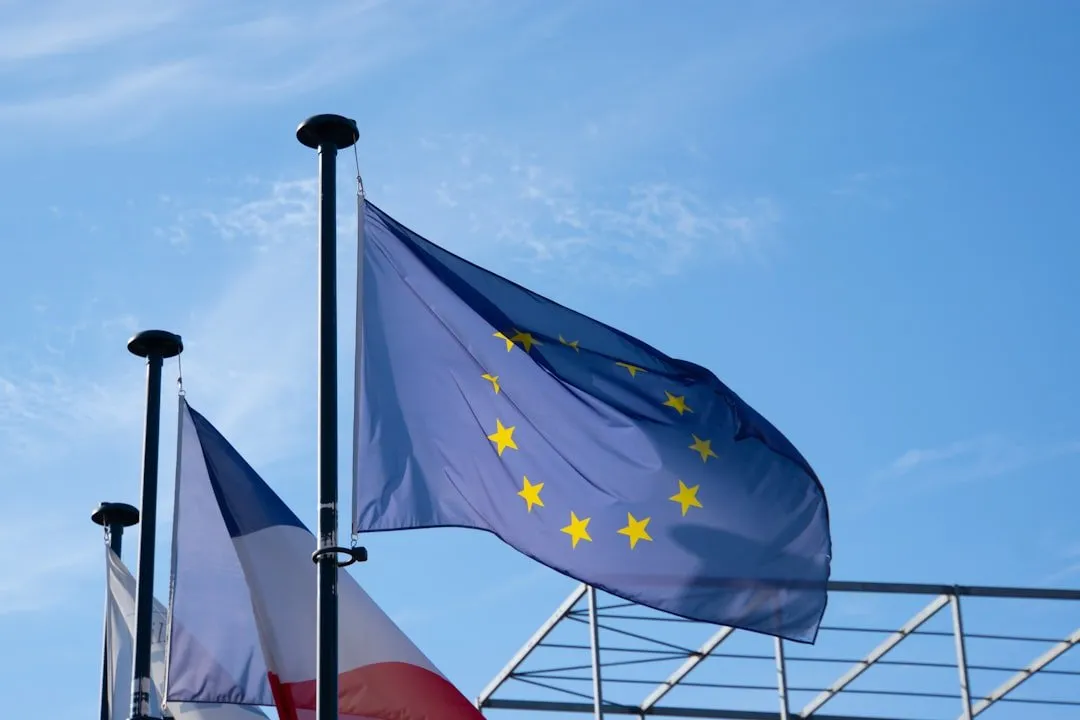 Photo EU flag