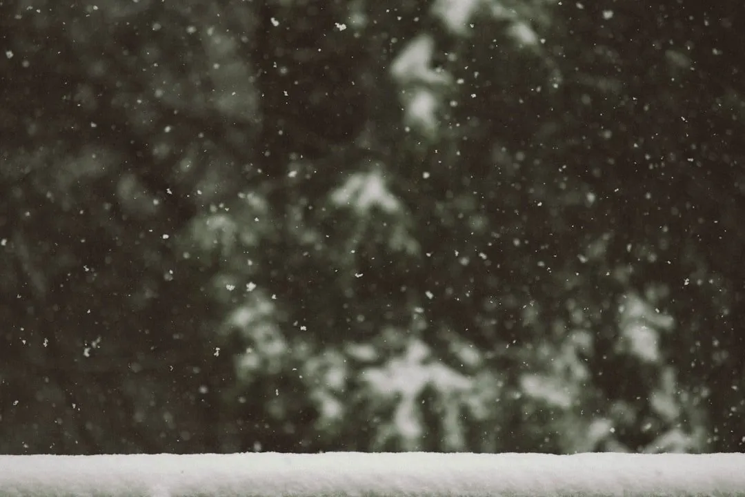 Photo Winter car maintenance: Snowy road