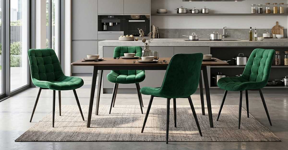 Scaune de dining diferite la aceeași masă — Well & Good